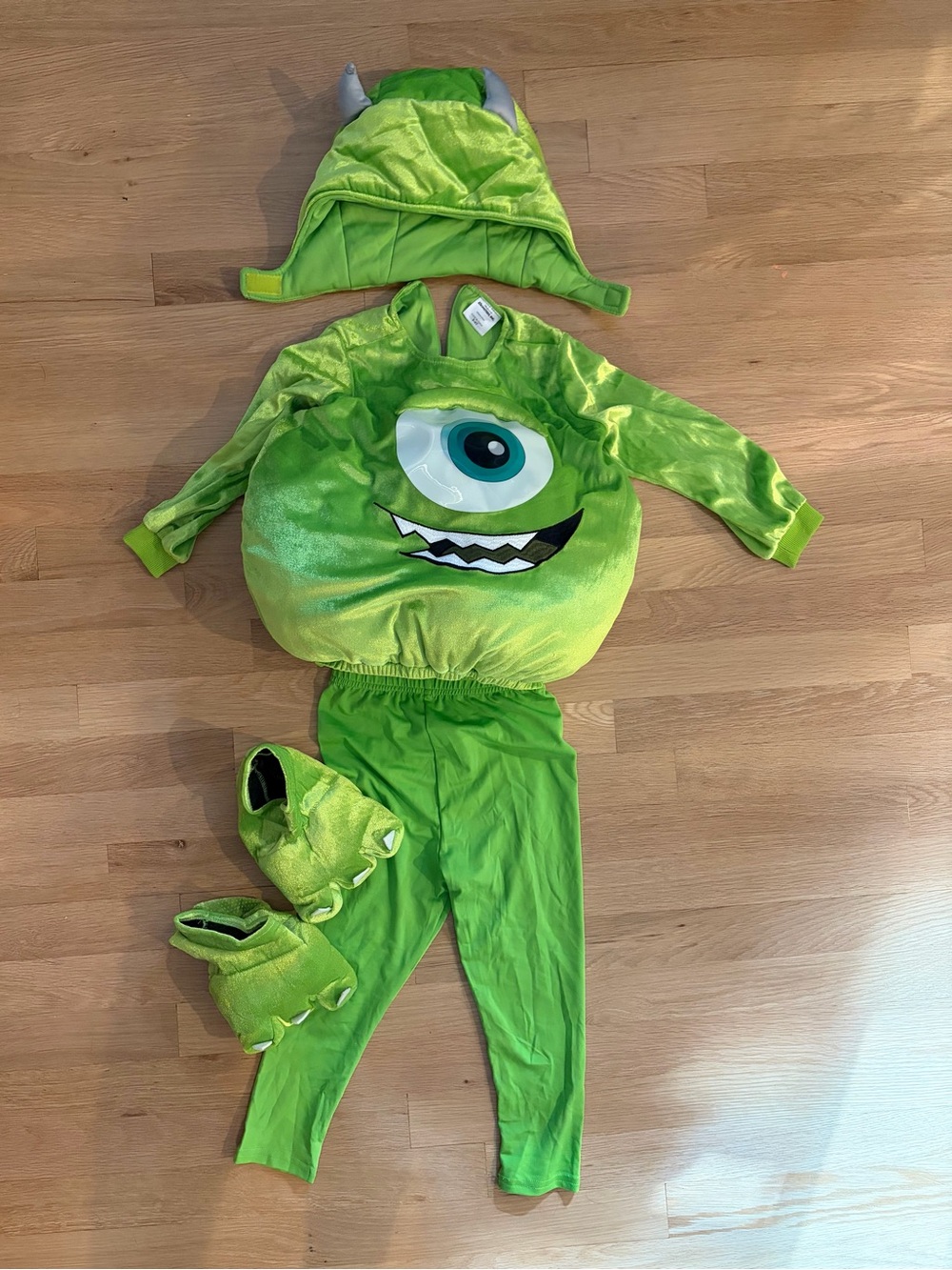 Kids Mike Wazowski Monsters Inc Costume 3-4T